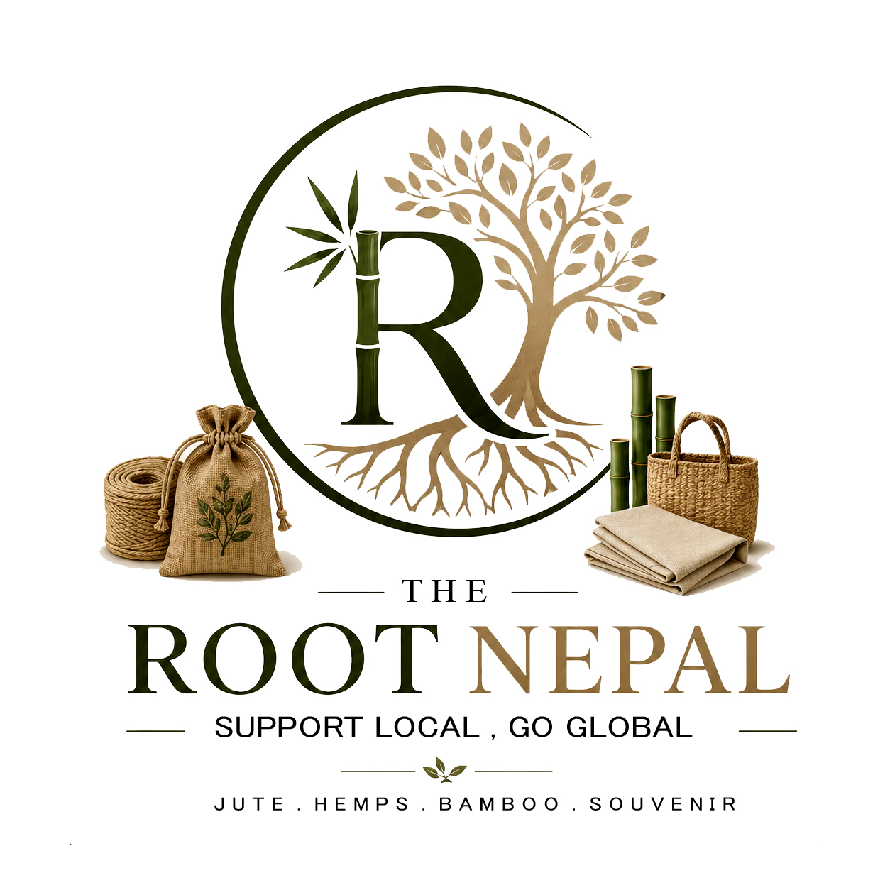 The Root Nepal logo